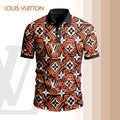 High Quality Printed Men's Polo-shirt-lx-pllv2025023