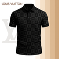 High Quality Printed Men's Polo-shirt-lx-pllv202502