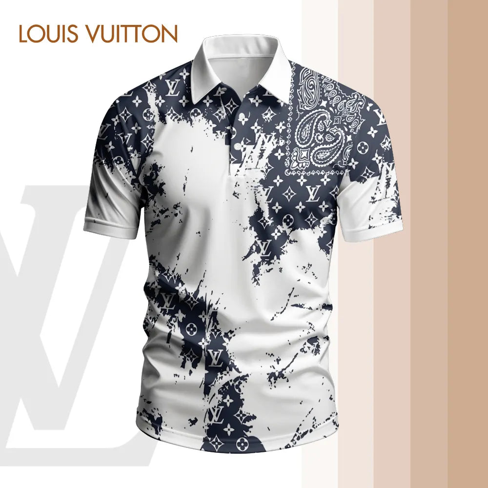 High Quality Printed Men's Polo-shirt-lx-pllv2025031