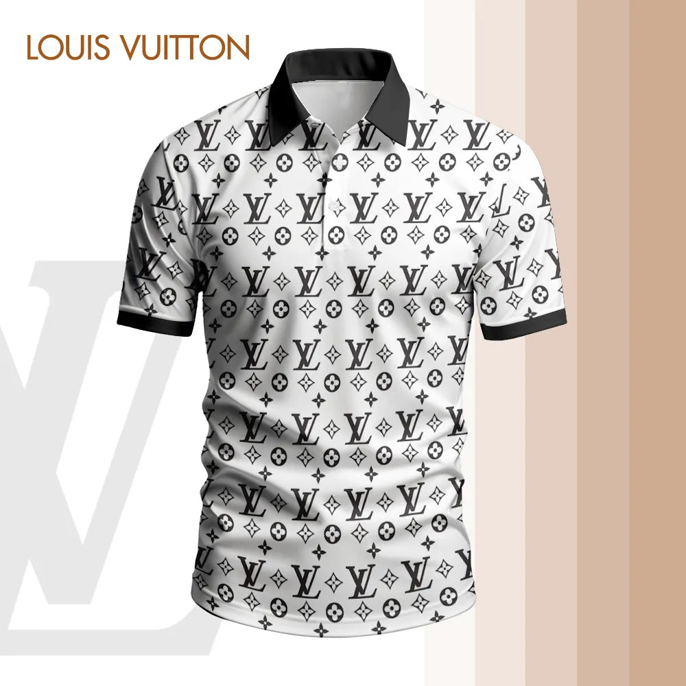 High Quality Printed Men's Polo-shirt-lx-pllv2025033