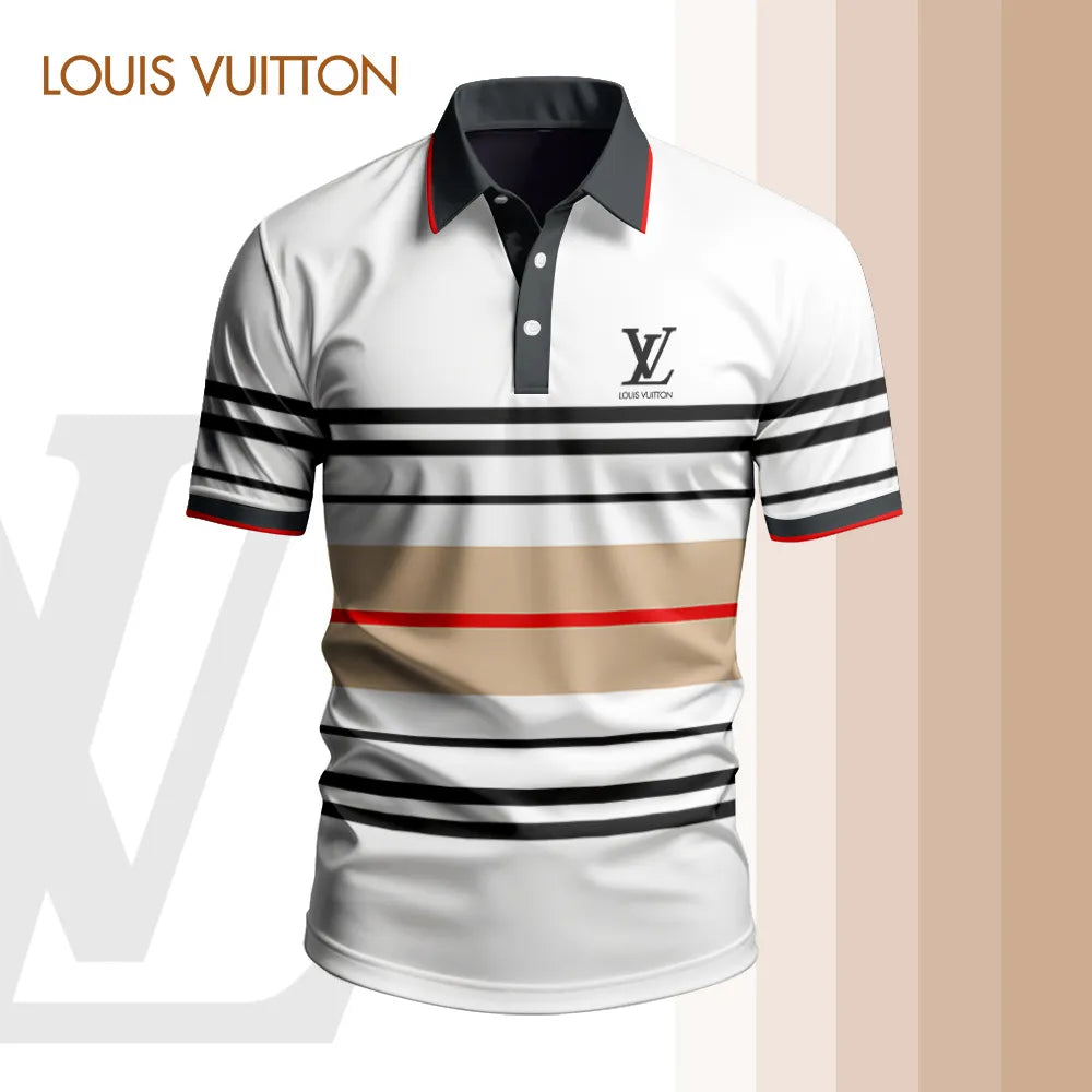 High Quality Printed Men's Polo-shirt-lx-pllv2025047