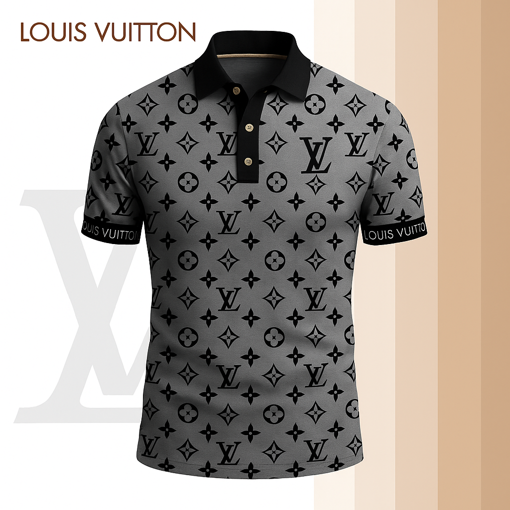 High Quality Printed Men's Polo-shirt-lx-pllv2025050