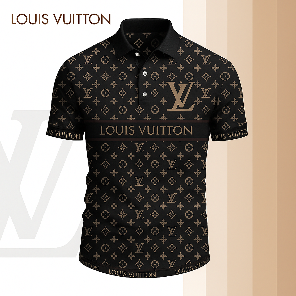 High Quality Printed Men's Polo-shirt-lx-pllv2025054
