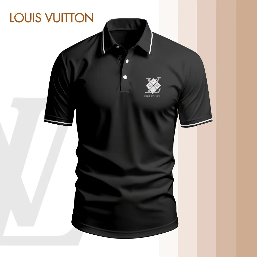 High Quality Printed Men's Polo-shirt-lx-pllv2025075