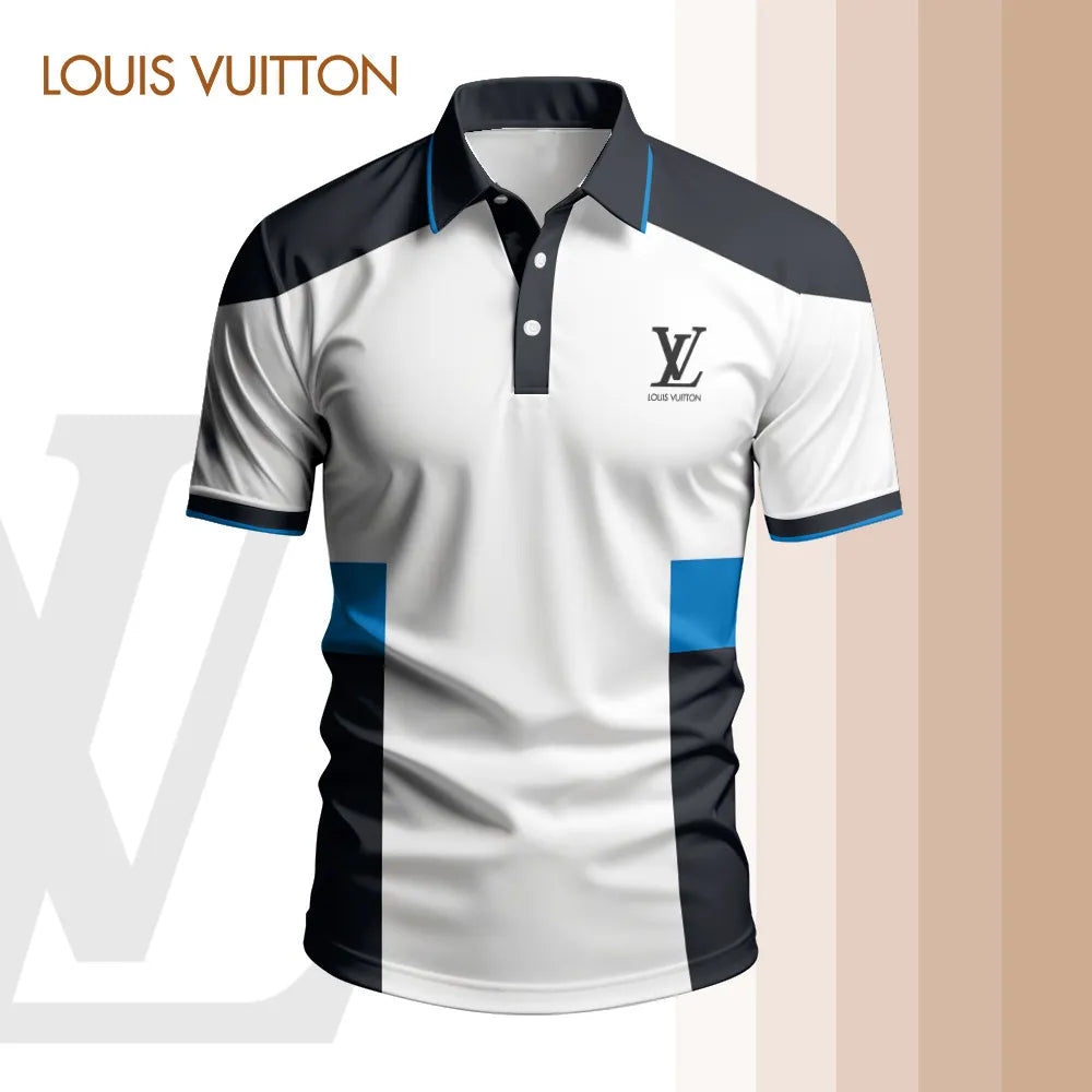 High Quality Printed Men's Polo-shirt-lx-pllv2025088