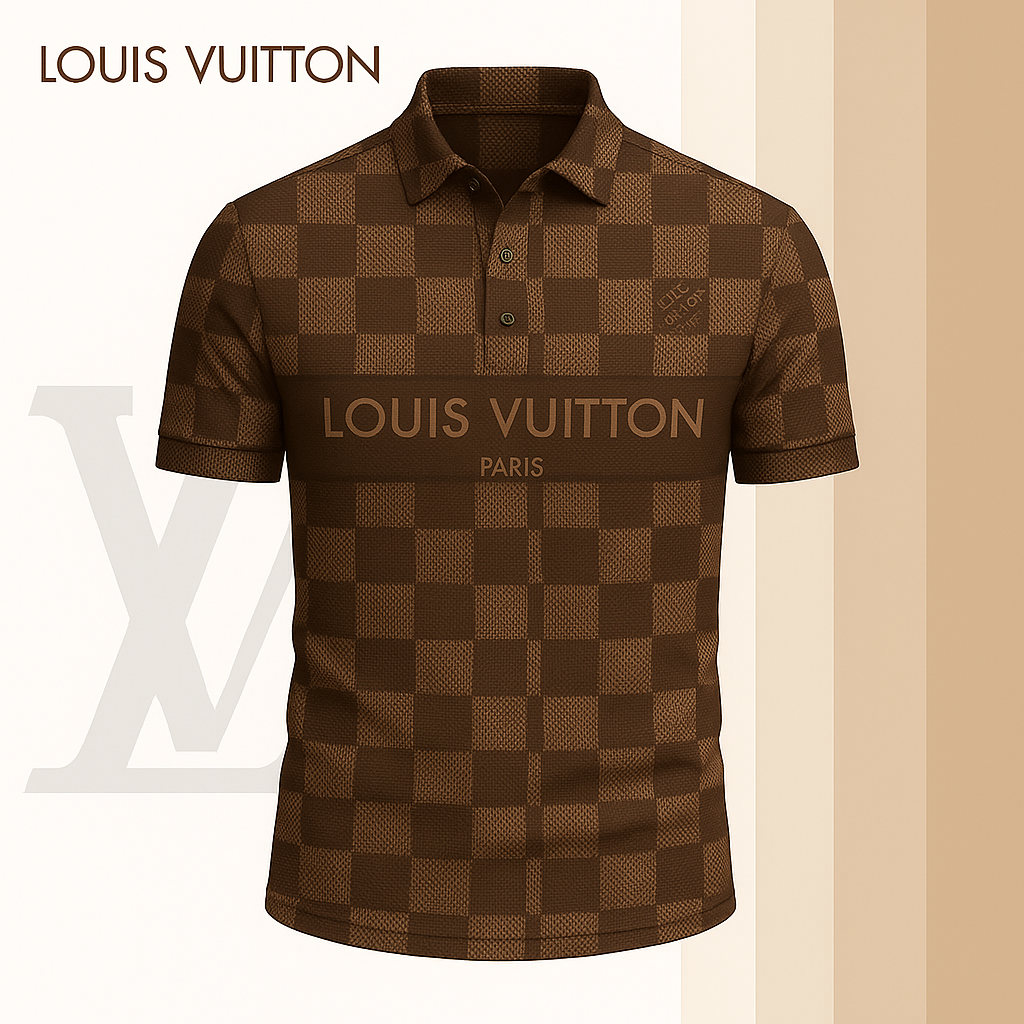 High Quality Printed Men's Polo-shirt-lx-pllv202508
