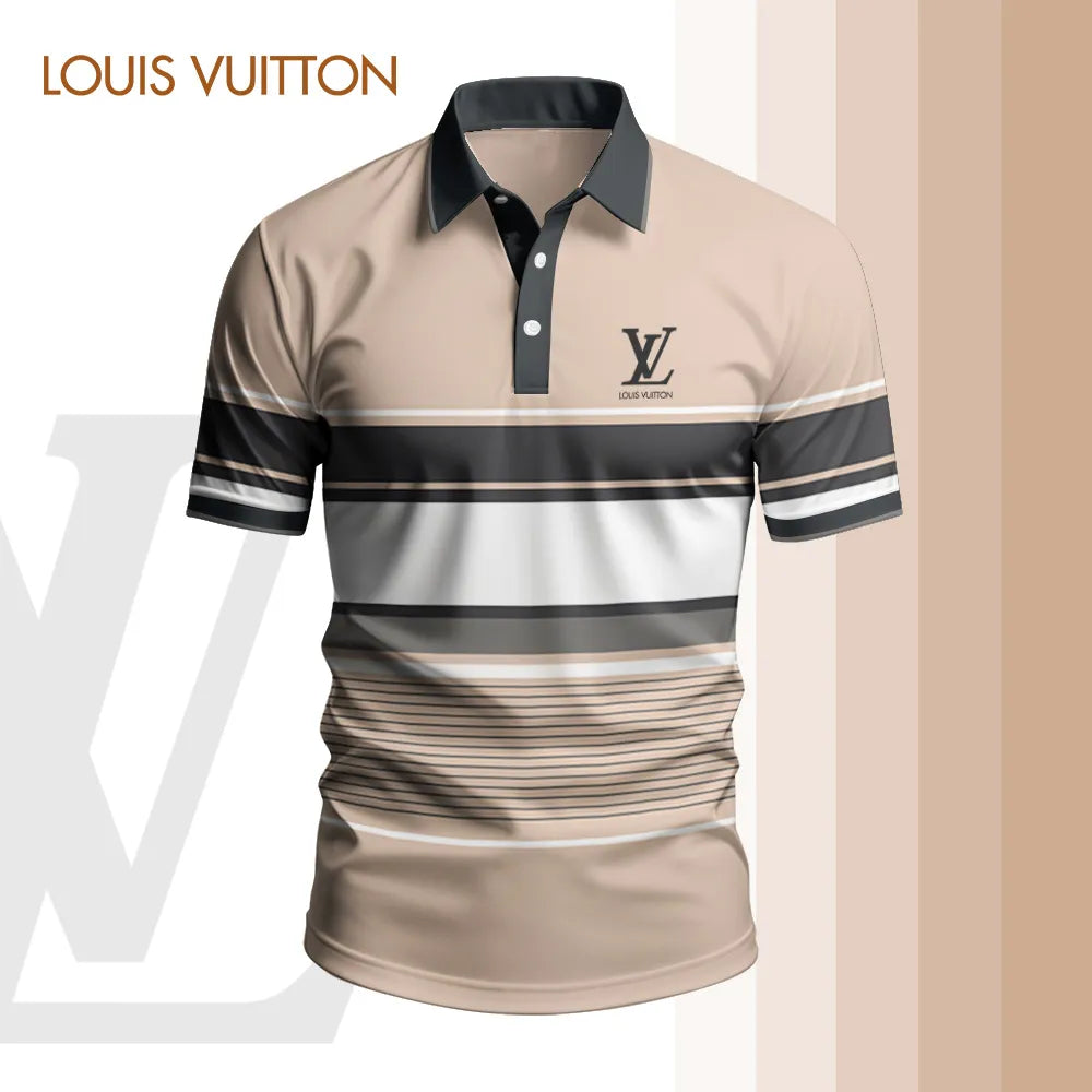 High Quality Printed Men's Polo-shirt-lx-pllv2025091