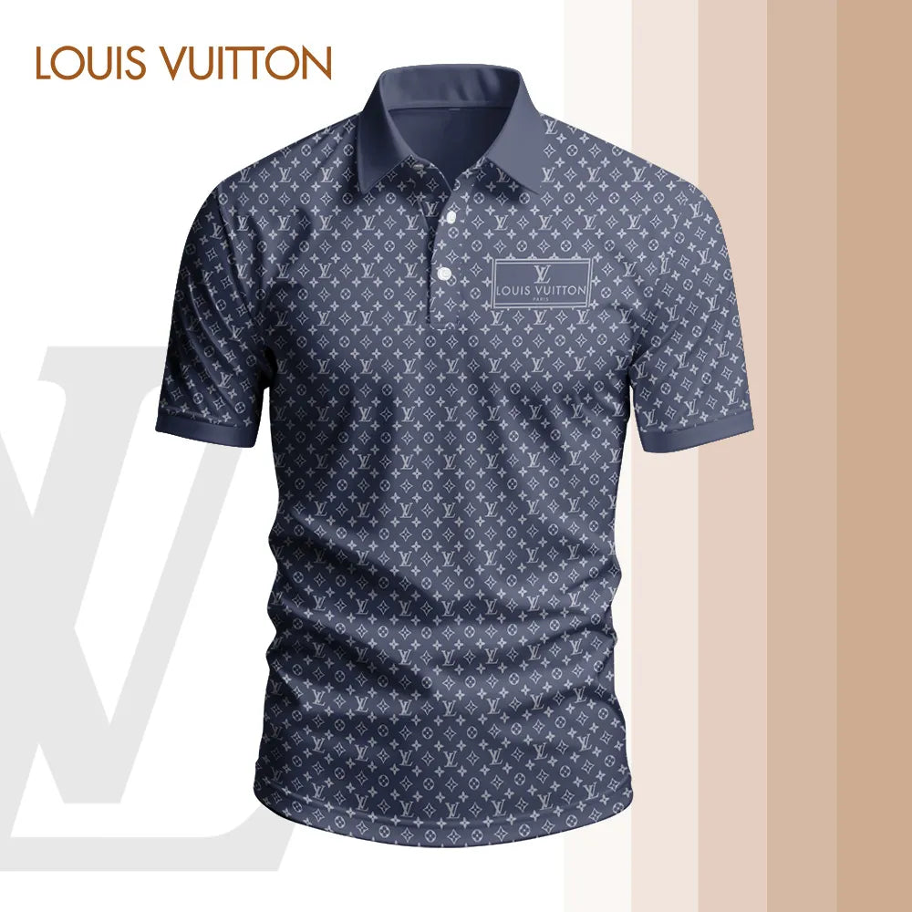 High Quality Printed Men's Polo-shirt-lx-pllv2025094