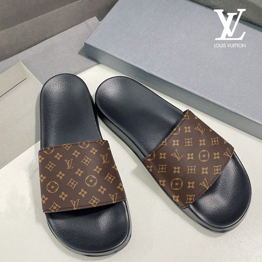 L.v | New Limited Edition Unisex Slippers  Mn-slip-019