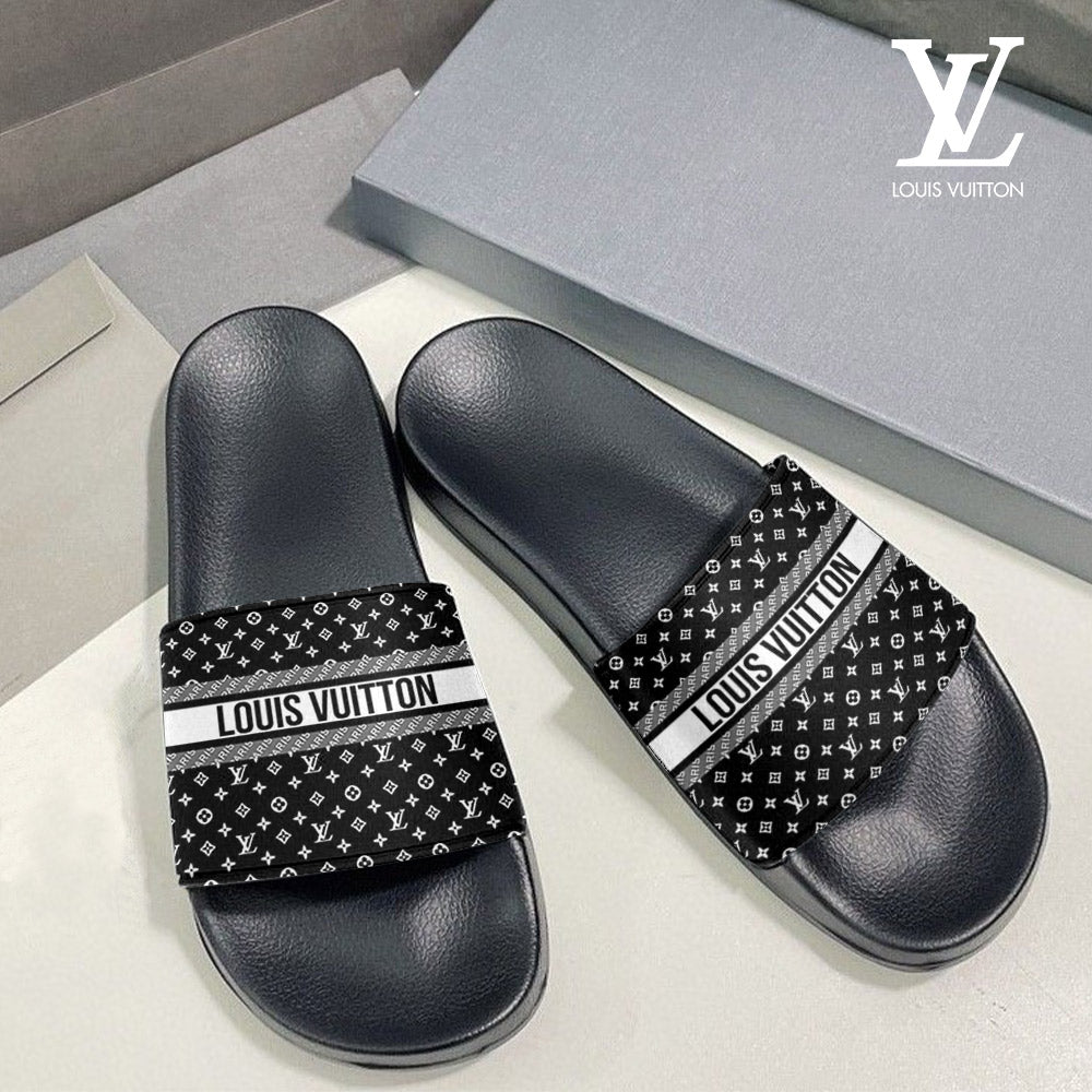 L.v | New Limited Edition Unisex Slippers  Mn-slip-030