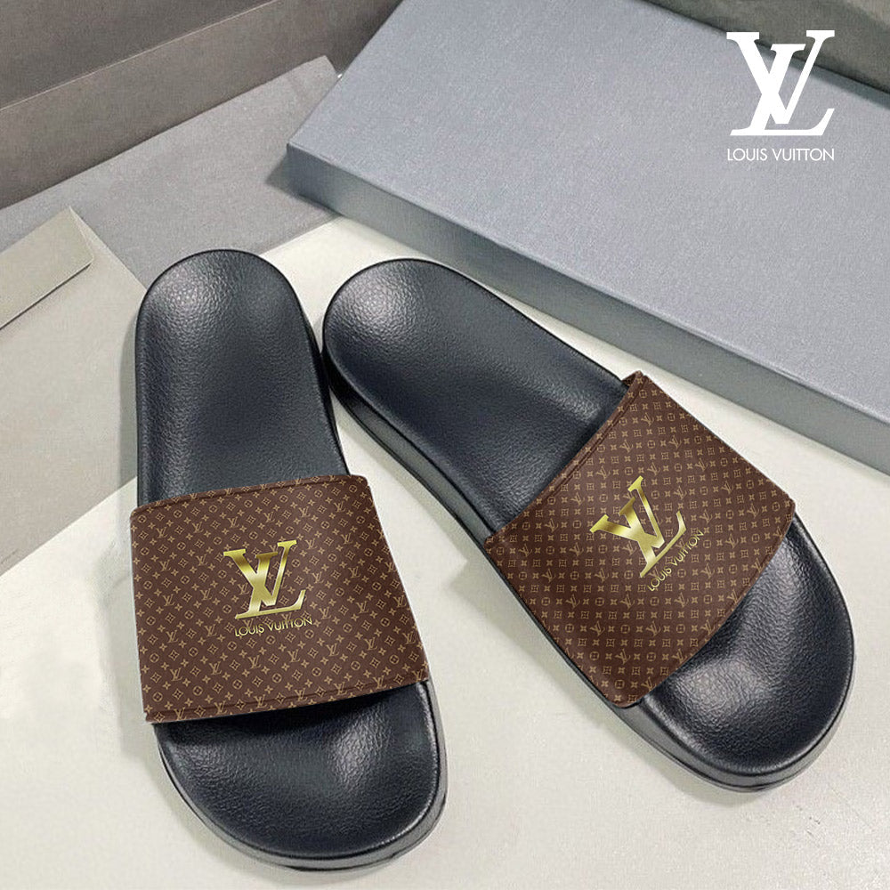L.v | New Limited Edition Unisex Slippers  Mn-slip-036