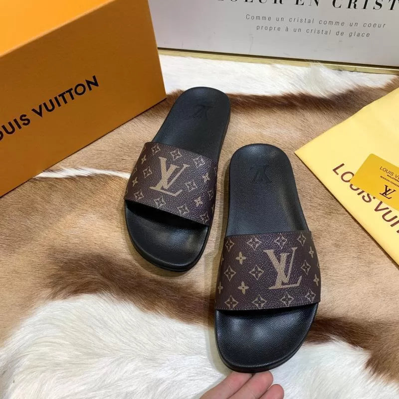 L.v | New Limited Edition Unisex Slippers  Mn-slip-015
