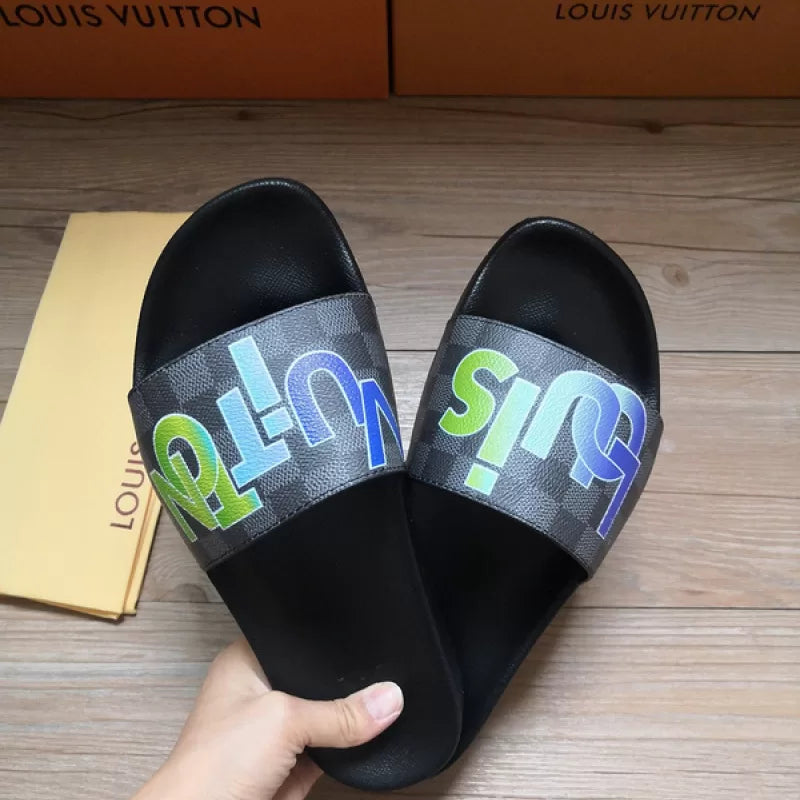 L.v | New Limited Edition Unisex Slippers  Mn-slip-005